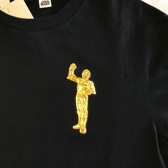 STAR WARS C3PO Long Sleeve T-shirts NWT S,M, L, XL - Picture 2 of 6